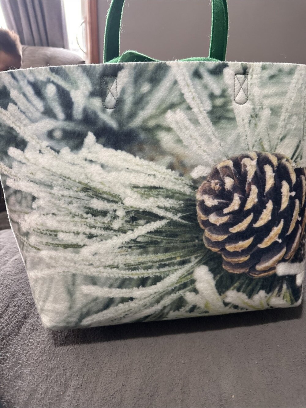 Punctuate Pinecone Bag